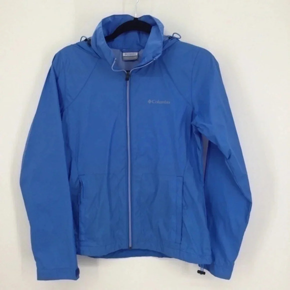 Columbia Women’s Raincoat Hooded Jacket - Picture 1 of 5
